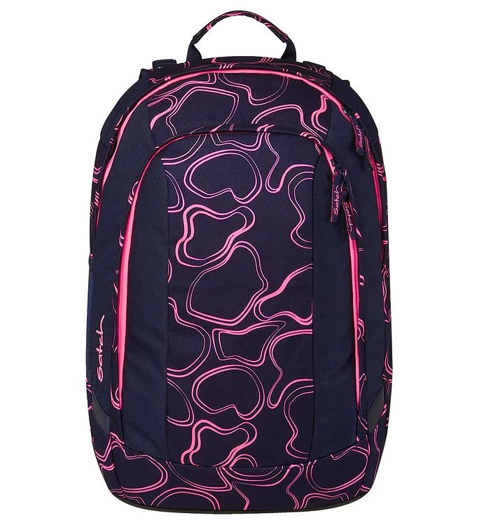 Satch School Backpack - Air - Pink Supreme 1 Satch School Backpack - Air - Pink Supreme