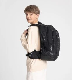 Satch School Backpack - Air - Ninja Matrix -Satch TD083 3
