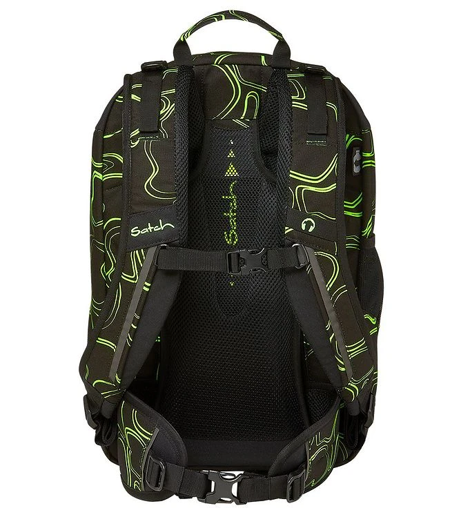 Satch School Backpack - Air - Green Supreme 2 Satch School Backpack - Air - Green Supreme - Image 2